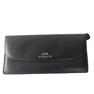 COACH DARCY Slim Envelope Wallet in Saffiano Leather